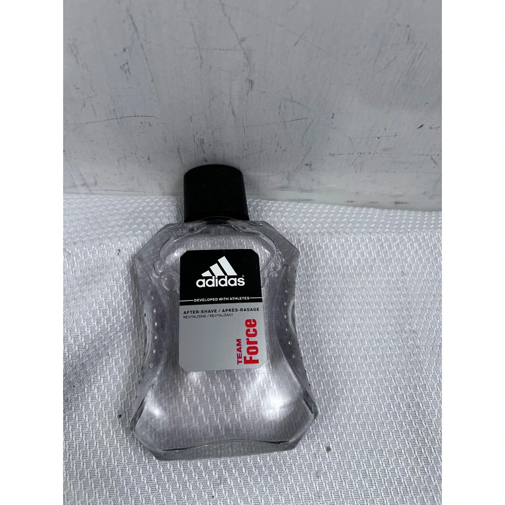 Adidas Team Force Aftershave 3.4oz Clear Revitalizing Mens Fragrance